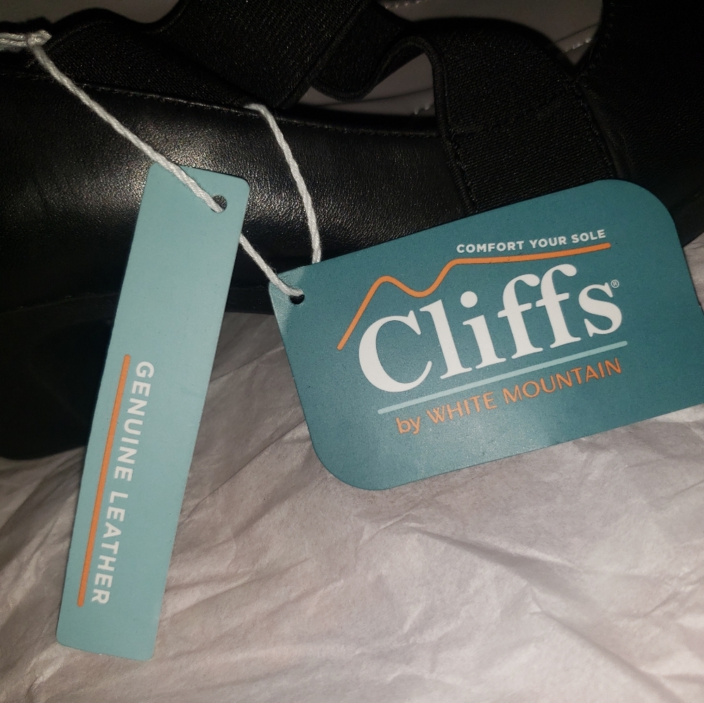 New Size 8 Cliffs White Mountain Anna Pumps Black Shoes womens - Picture 5 of 5